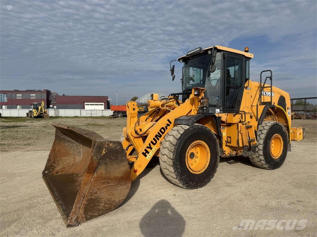 Hyundai HL 955 , quick coupler , 3m3 Iekrāvēji uz riteņiem