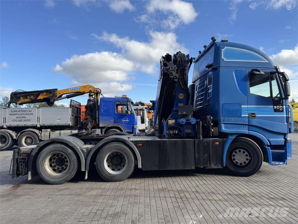 Iveco AS440 S50 EURO5 + Palfinger PK4250 Vilcēji