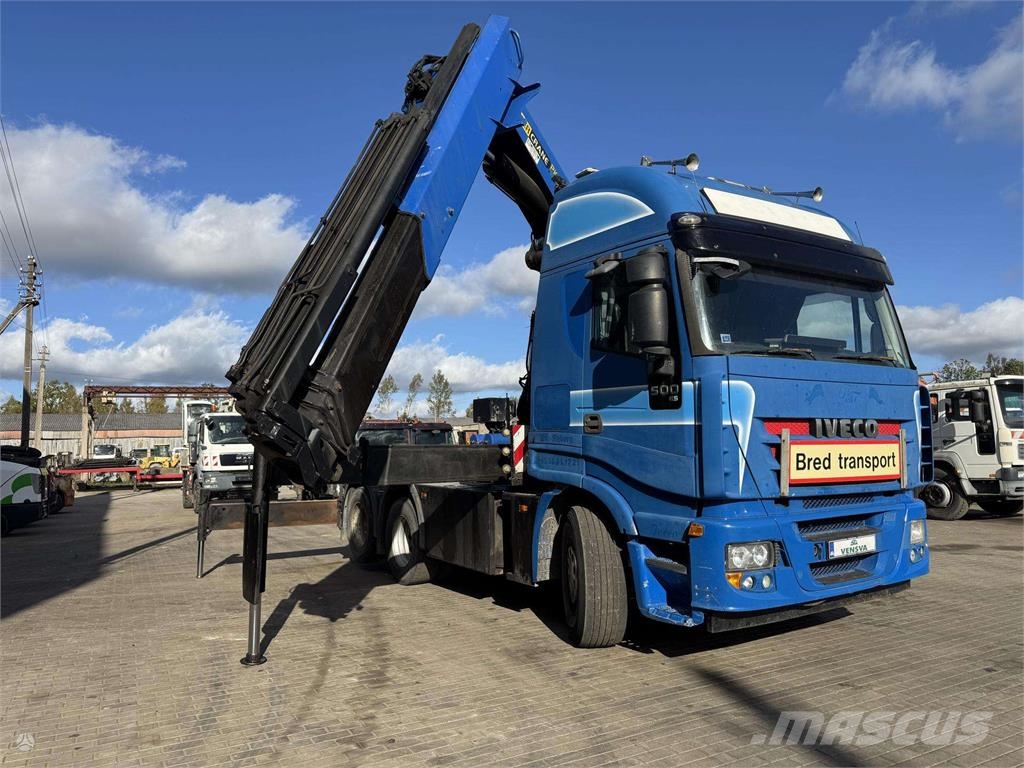 Iveco AS440 S50 EURO5 + Palfinger PK4250 Vilcēji