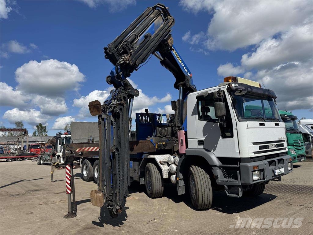 Iveco EuroTrakker 410 E44H + PALFINGER PK44002 + JIB PJ1 Caminhões guindaste