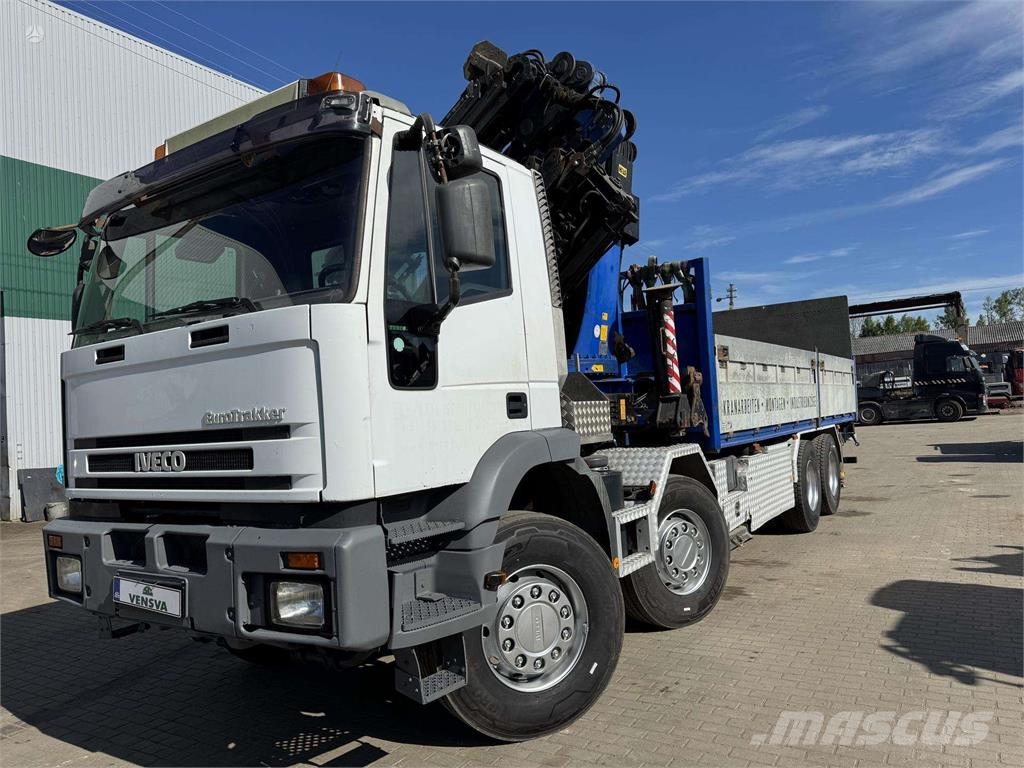 Iveco EuroTrakker 410 E44H + PALFINGER PK44002 + JIB PJ1 Caminhões guindaste