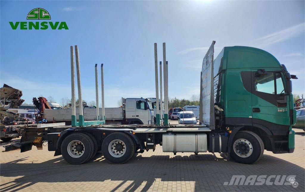 Iveco STRALIS 560 6x4 EURO6 Camiones con chasís y cabina