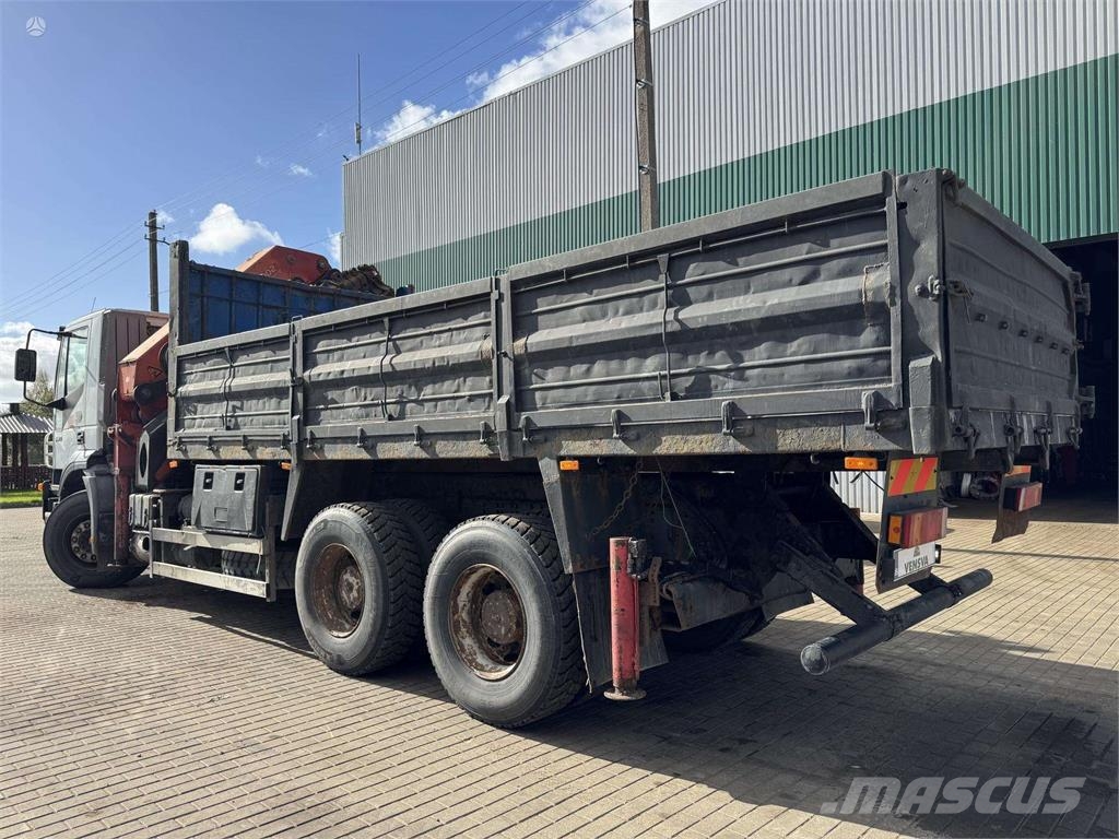 Iveco TRAKKER AD260T35 + Palfinger PK36002 Pašizgāzējs