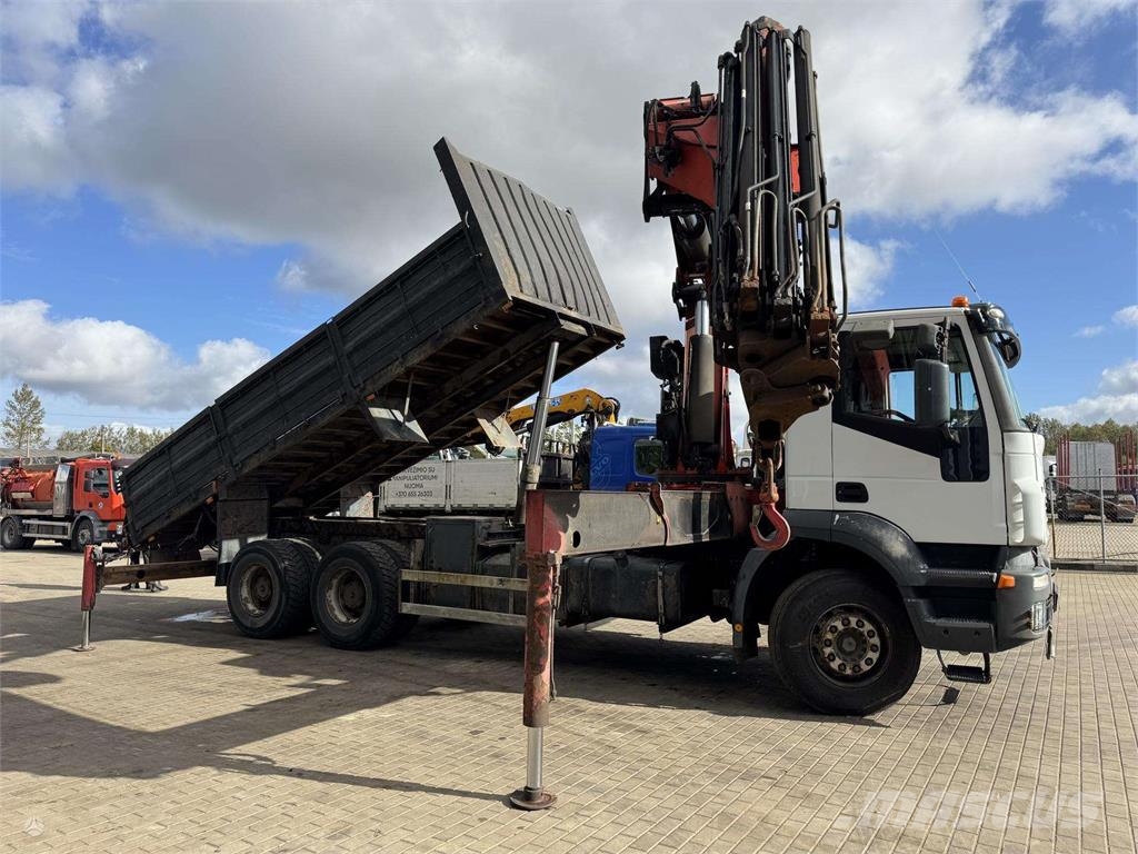 Iveco TRAKKER AD260T35 + Palfinger PK36002 Pašizgāzējs