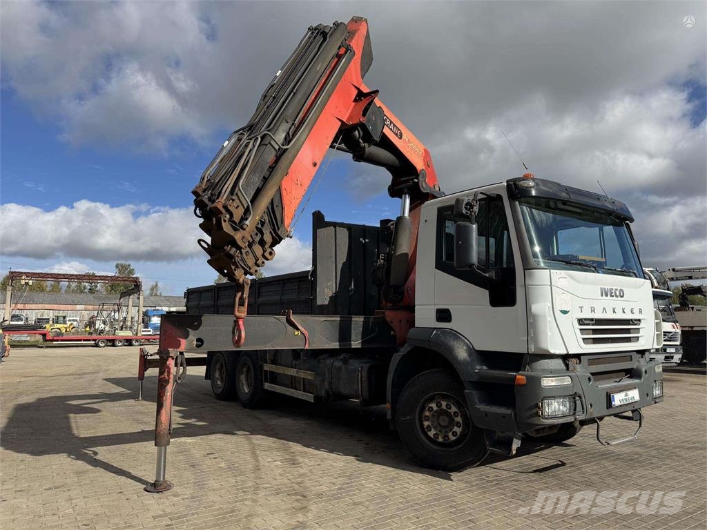 Iveco TRAKKER AD260T35 + Palfinger PK36002 Pašizgāzējs