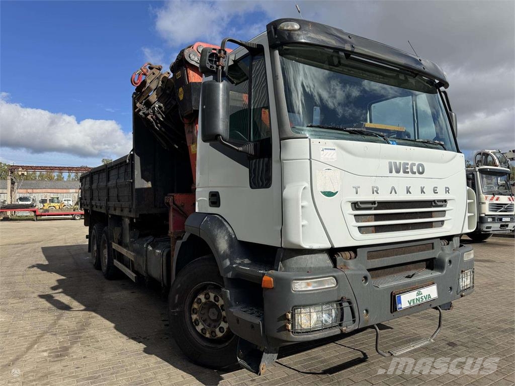 Iveco TRAKKER AD260T35 + Palfinger PK36002 Pašizgāzējs