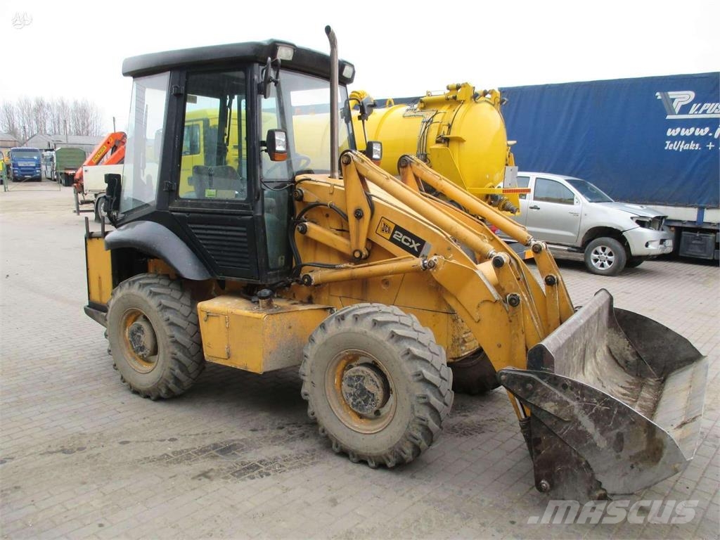 JCB 2CX Læssemaskiner på hjul