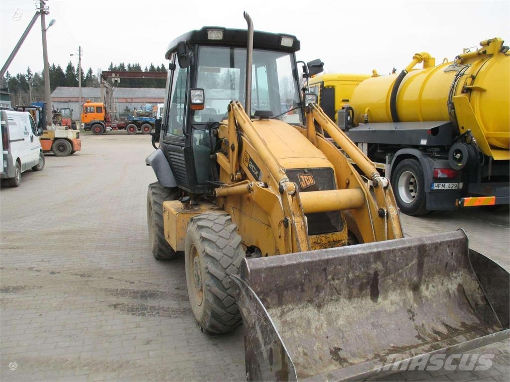 JCB 2CX Læssemaskiner på hjul