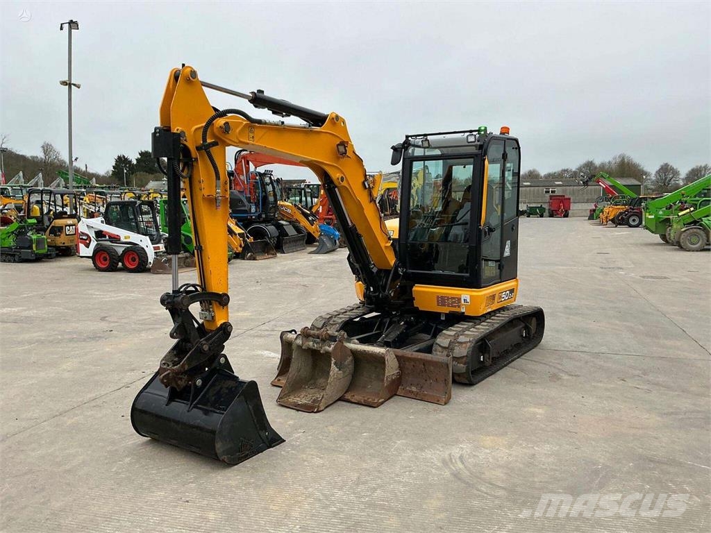 JCB 50Z-2 Excavadoras sobre orugas