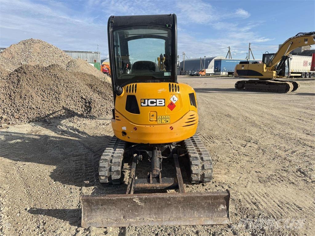 JCB 8025 ZTS , 3 ton Nauji viksrai Excavadoras sobre orugas