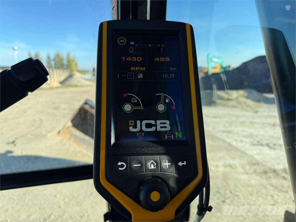 JCB JS 175 W Engcon + grapple Wielgraafmachines