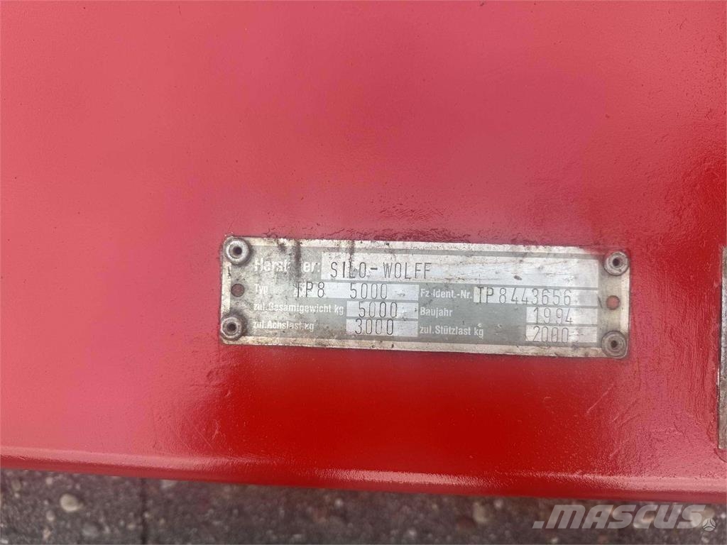 -Kita- Silo-Wolff TP-5000 Ostale poluprikolice