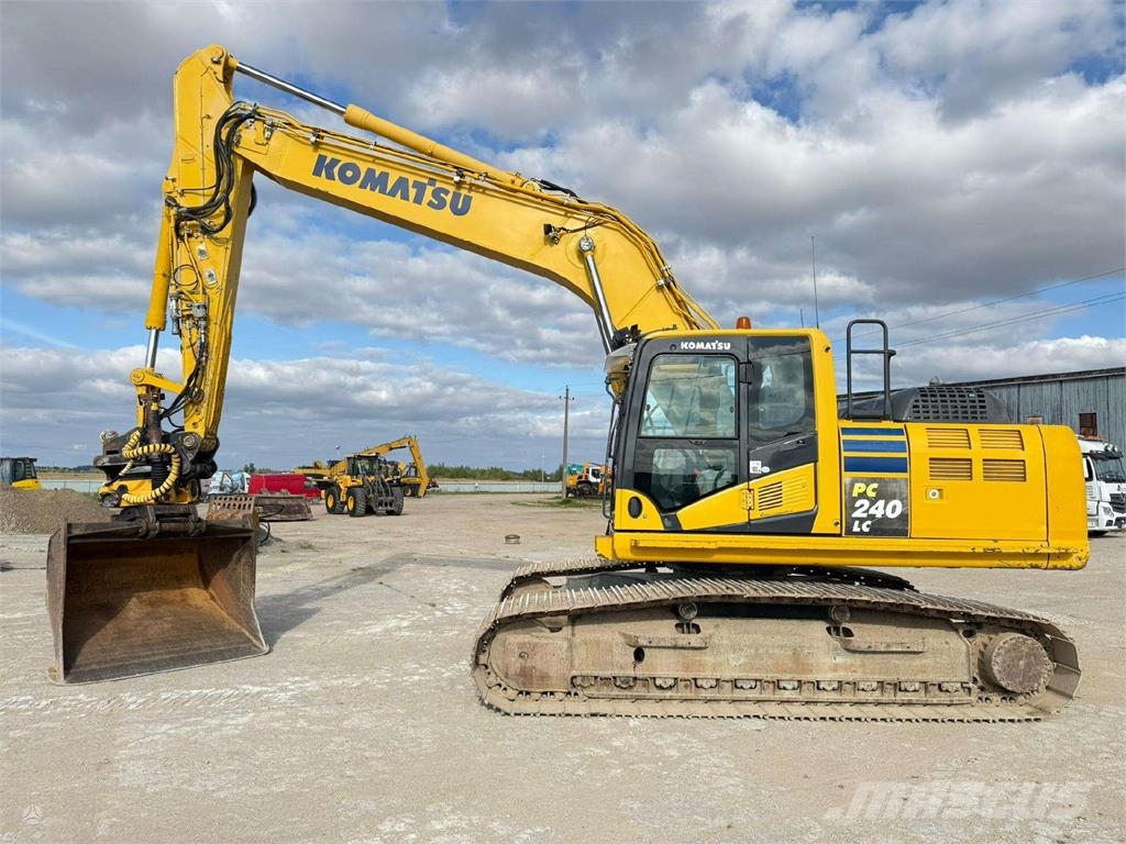 Komatsu PC 240 LC-10 ENGCON ROTOTILT حفارات زحافة