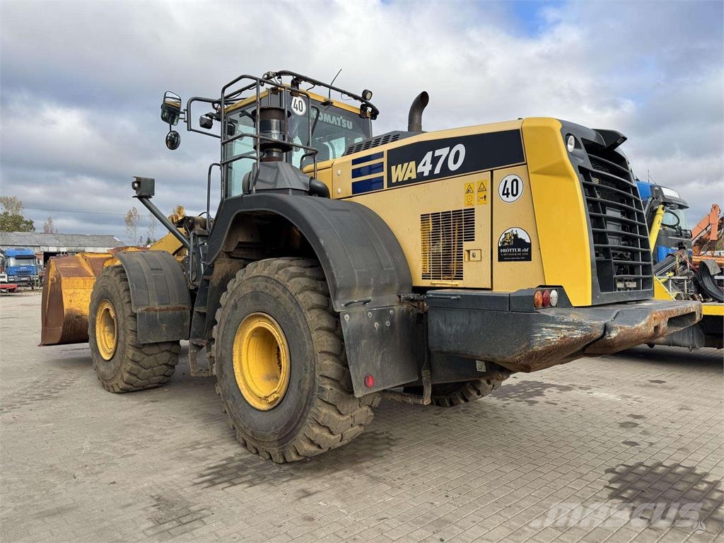 Komatsu WA470-8 Bucket 4,7 m3 Фронтальні навантажувачі