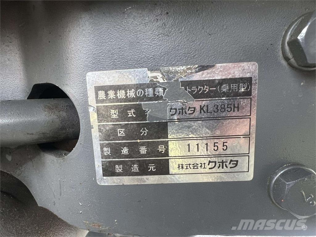 Kubota KL 385 Traktorer