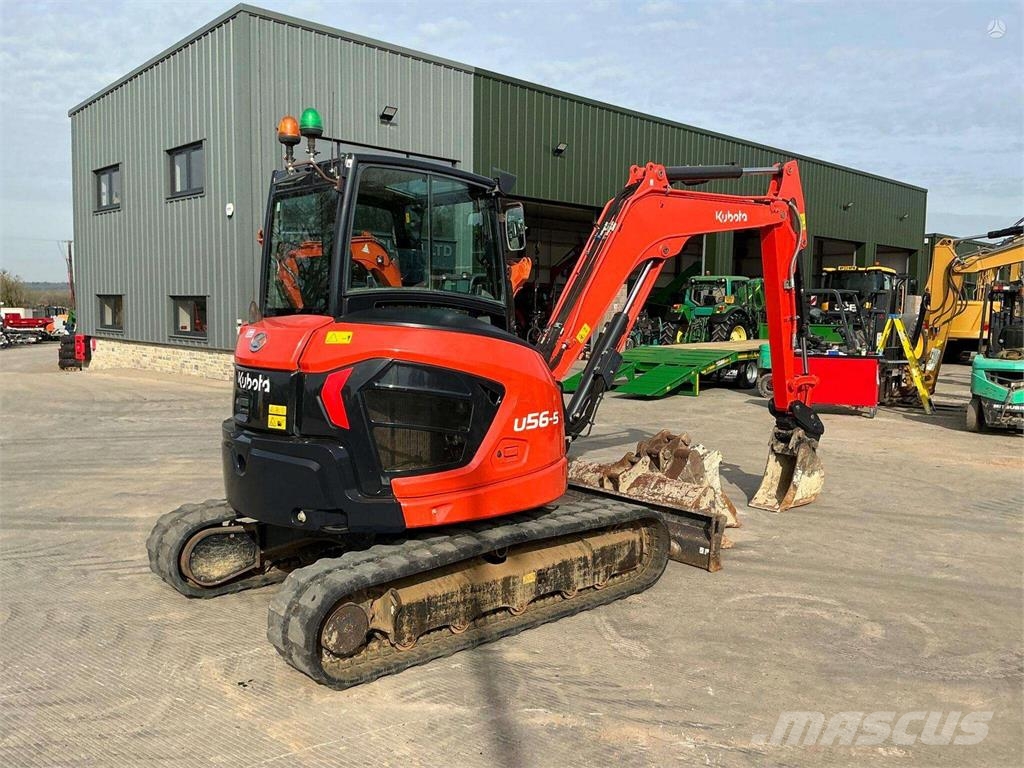 Kubota U56-5 Escavadeiras de esteiras