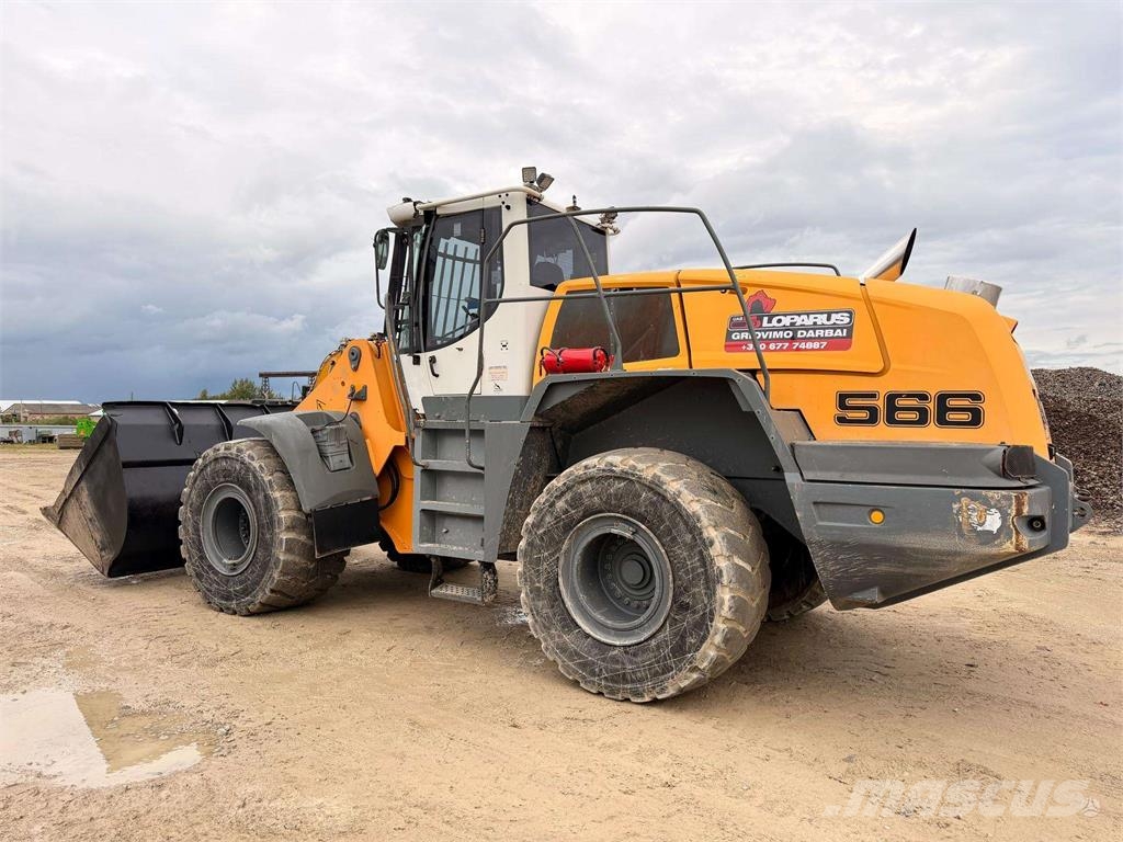 Liebherr L 566 , 5m3 quick coupler Kolesni nakladalci