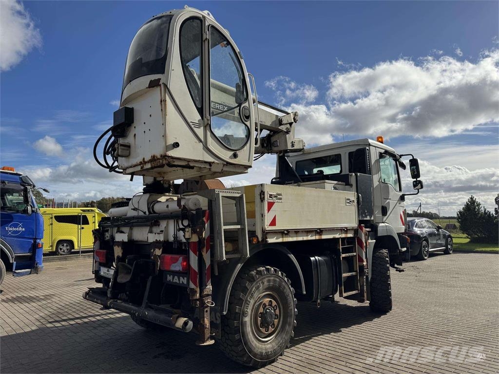 MAN TGM 13.250 4x4 + Terex 95.2HDS Kranbil
