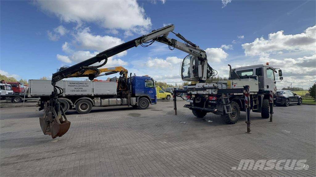 MAN TGM 13.250 4x4 + Terex 95.2HDS Kranbil