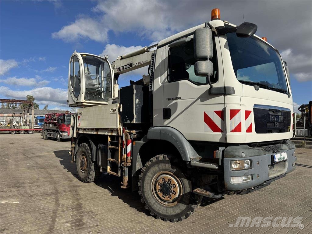 MAN TGM 13.250 4x4 + Terex 95.2HDS Kranbil