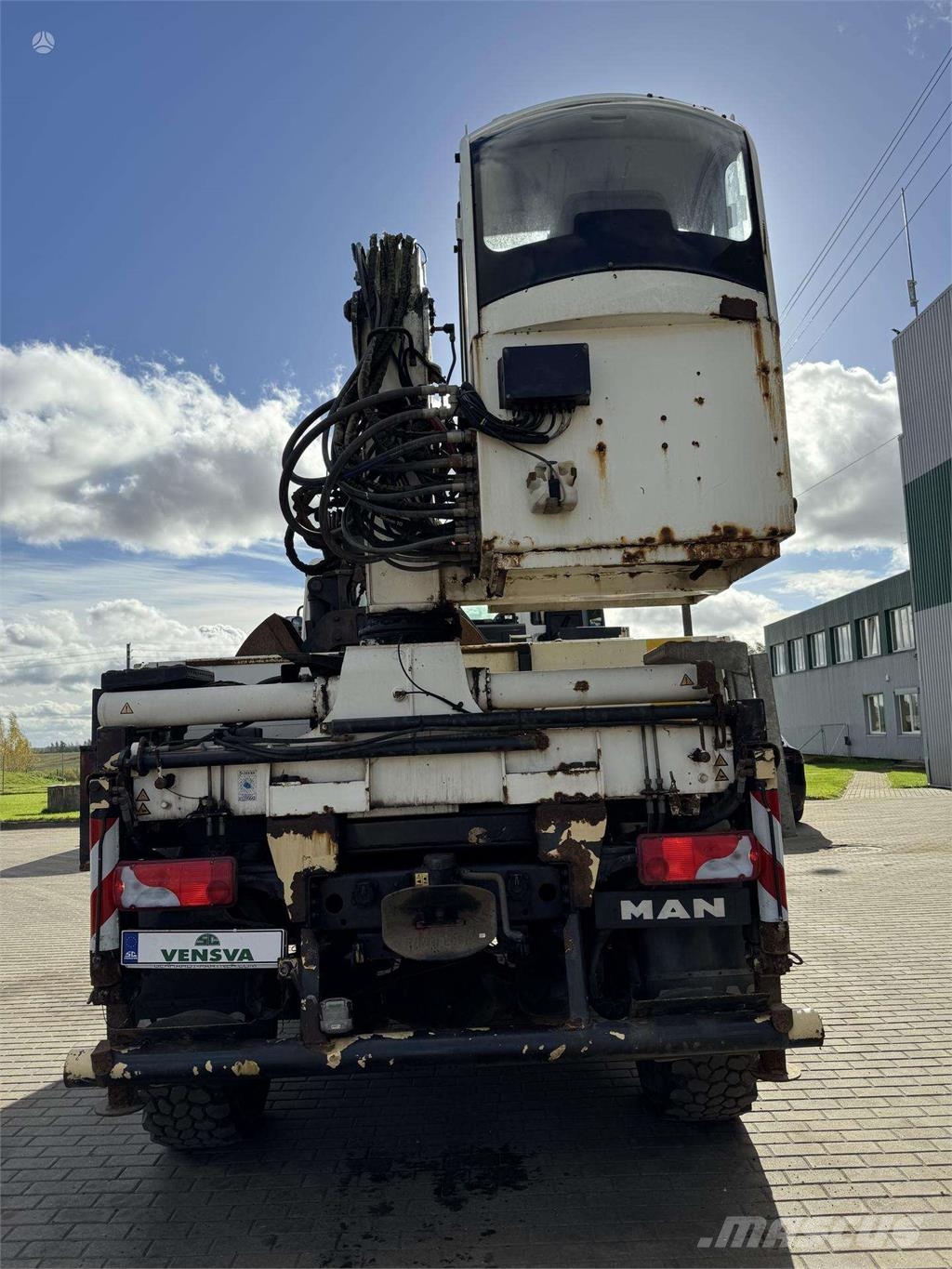 MAN TGM 13.250 4x4 + Terex 95.2HDS Kranbil