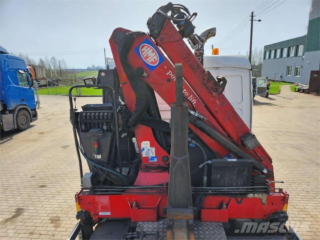 MAN TGS 26.320 6x2-4 + Hyvalift + HMF 1643-Z2 Камиони с кран с кука