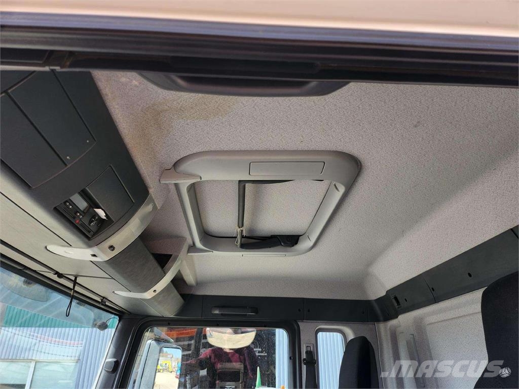 MAN TGS 26.320 6x2-4 + Hyvalift + HMF 1643-Z2 شاحنات قلابة