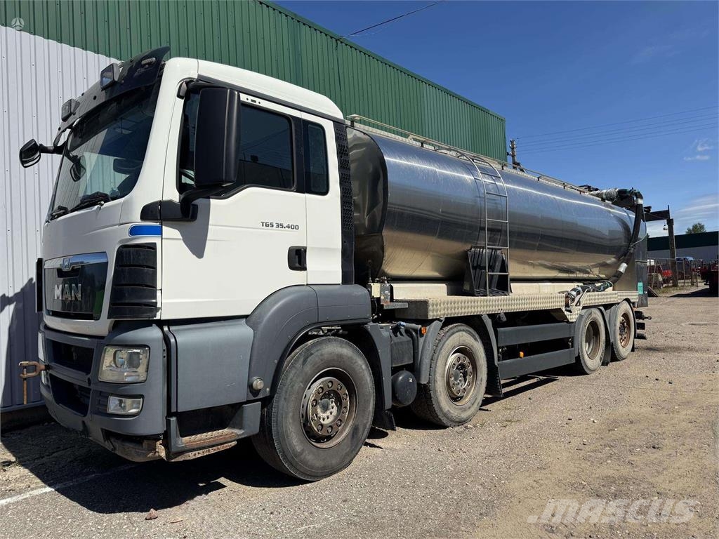 MAN TGS 35.400 8x2 EURO5 Automobilinės cisternos