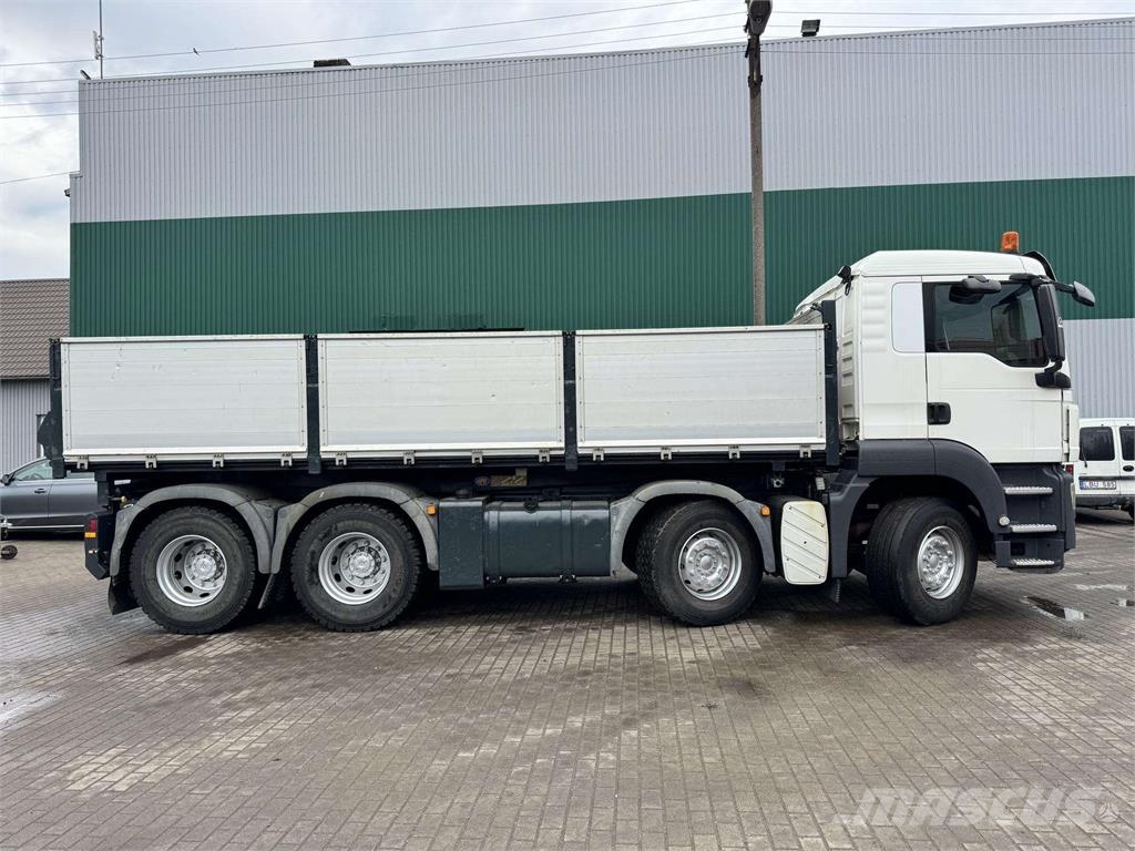 MAN TGS 35.480 8x4 3 side tipper Tipper trucks