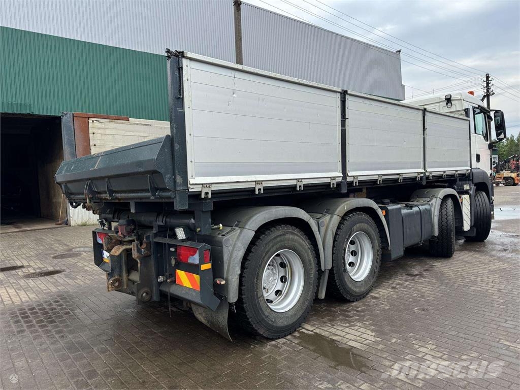 MAN TGS 35.480 8x4 3 side tipper Tipper trucks