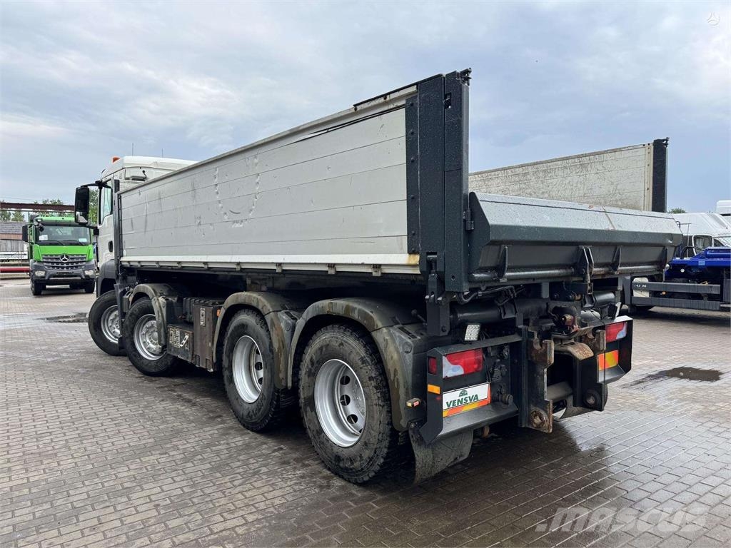 MAN TGS 35.480 8x4 3 side tipper Tipper trucks