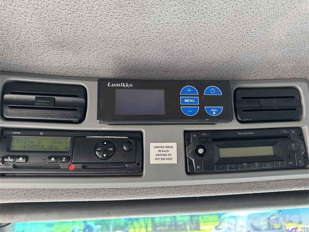 Mercedes-Benz Atego 1224 ŠILTINIMO POLIURETANO PUTOMIS ĮRANGA شاحنات بدرجة حرارة قابلة للضبط