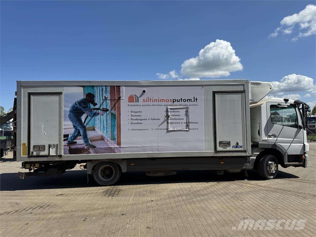 Mercedes-Benz Atego 1224 ŠILTINIMO POLIURETANO PUTOMIS ĮRANGA شاحنات بدرجة حرارة قابلة للضبط