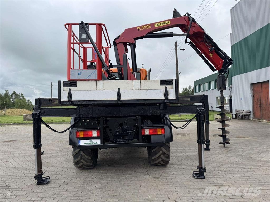 Mercedes-Benz UNIMOG U500 + PALFINGER PK16502 + DRILL + BASKET 2 Kraanaga veokid