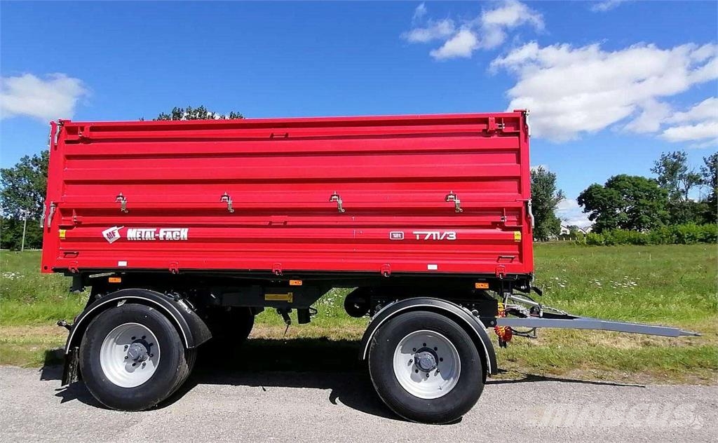 Metal-Fach T711/3 EU sertifikatas Další přívěsné vozíky