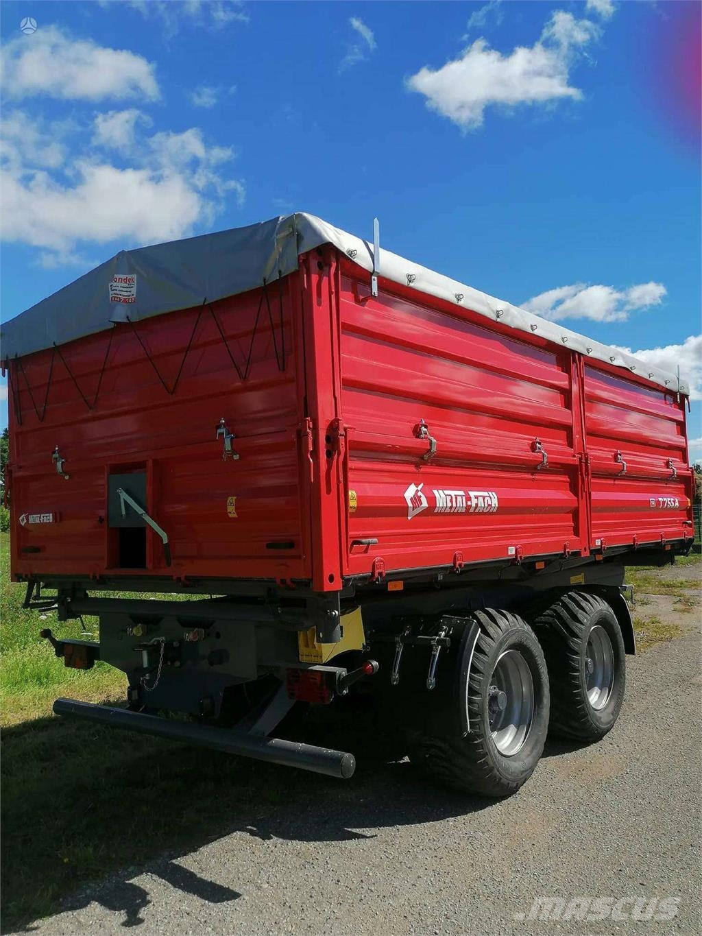 Metal-Fach T755 Padangos-550/45-22,5 Druge prikolice