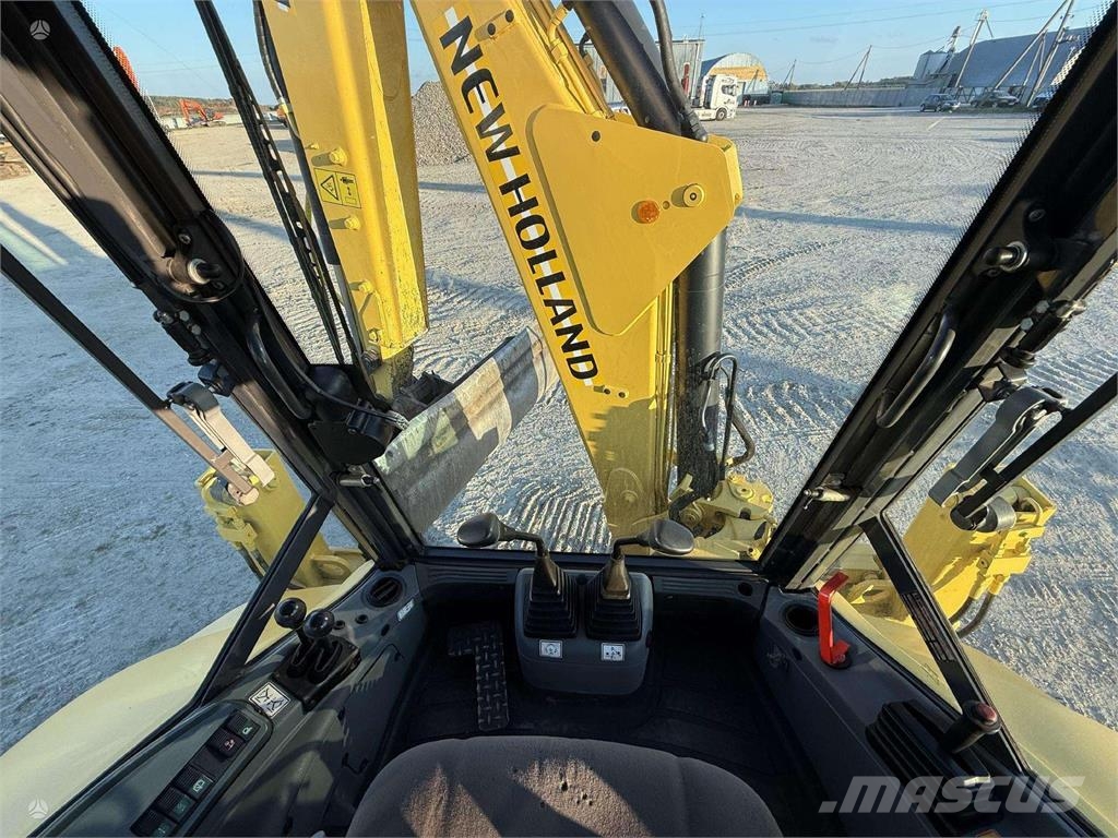 New Holland B 110-4PT , 2 quick couplers Ekskavatoriniai krautuvai
