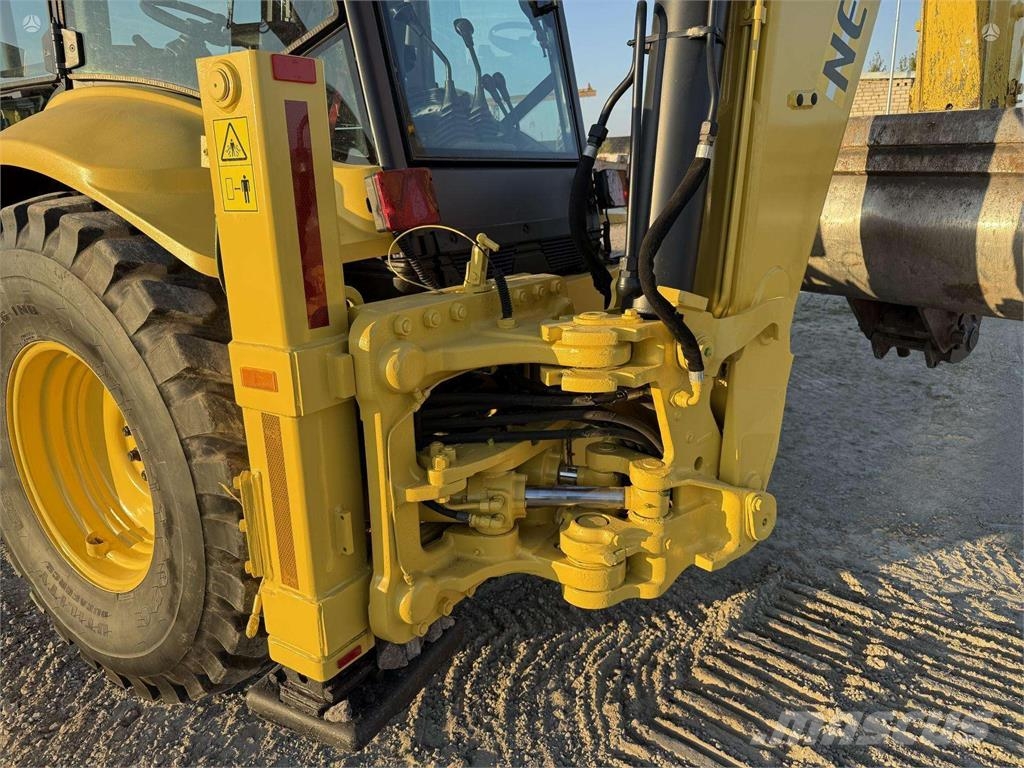 New Holland B 110-4PT , 2 quick couplers Ekskavatoriniai krautuvai