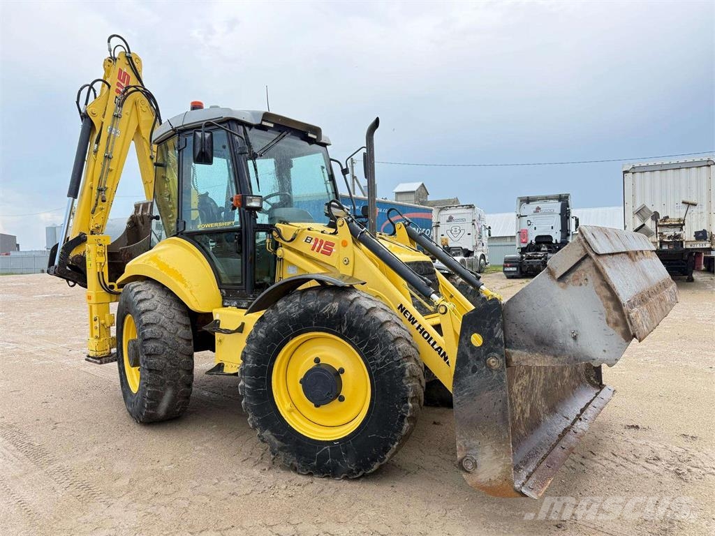 New Holland B 115 4PS Baggerlader