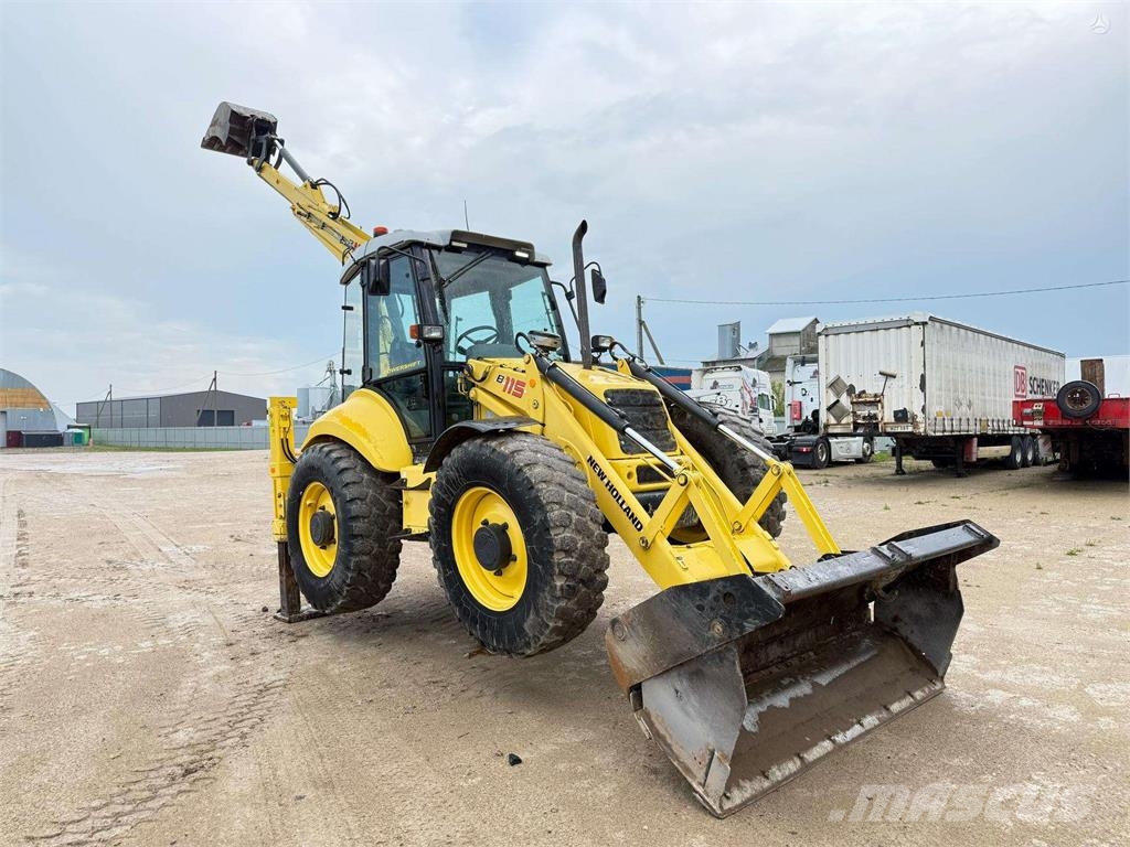 New Holland B 115 4PS Baggerlader