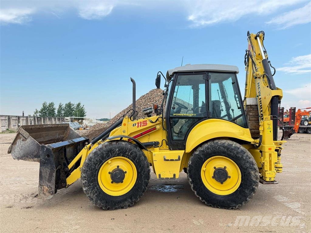 New Holland B 115 4PS Baggerlader