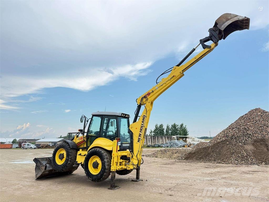 New Holland B 115 4PS Baggerlader