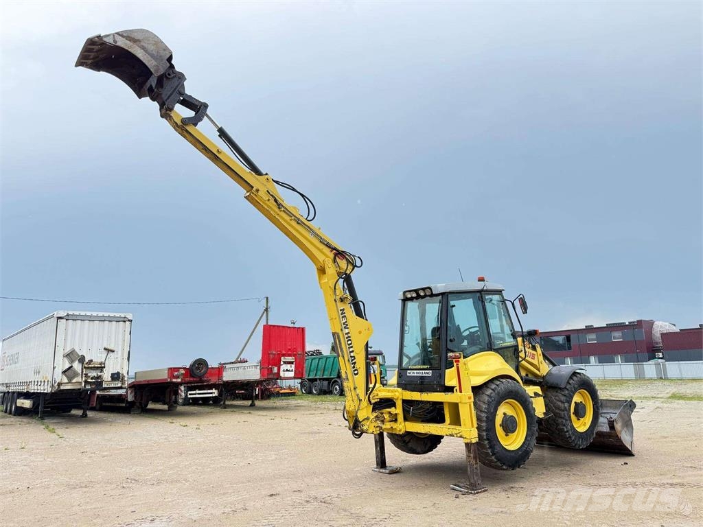 New Holland B 115 4PS Baggerlader
