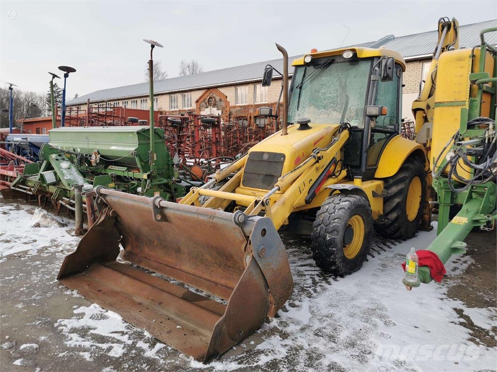 New Holland LB 110, 2001, Lithuania - Used backhoe loaders - Mascus