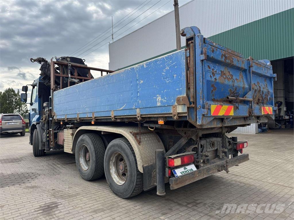 Renault Premium 410 6x4 EURO5 + HIAB 322EP-5 Tipper trucks