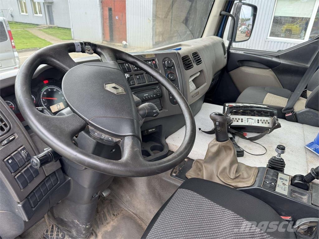 Renault Premium 410 6x4 EURO5 + HIAB 322EP-5 Tipper trucks