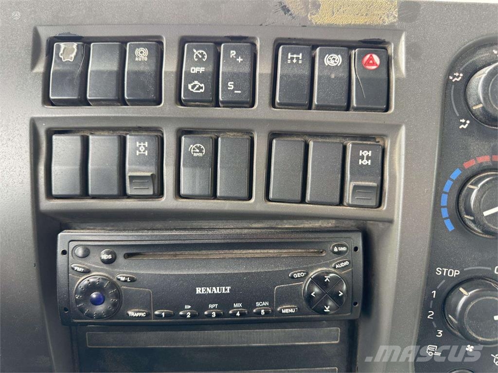 Renault Premium 410 6x4 EURO5 + HIAB 322EP-5 Tipper trucks