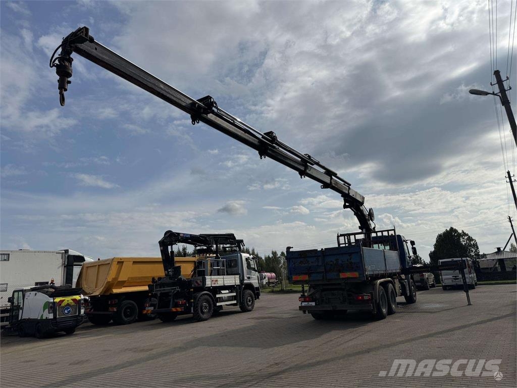 Renault Premium 410 6x4 EURO5 + HIAB 322EP-5 Tipper trucks