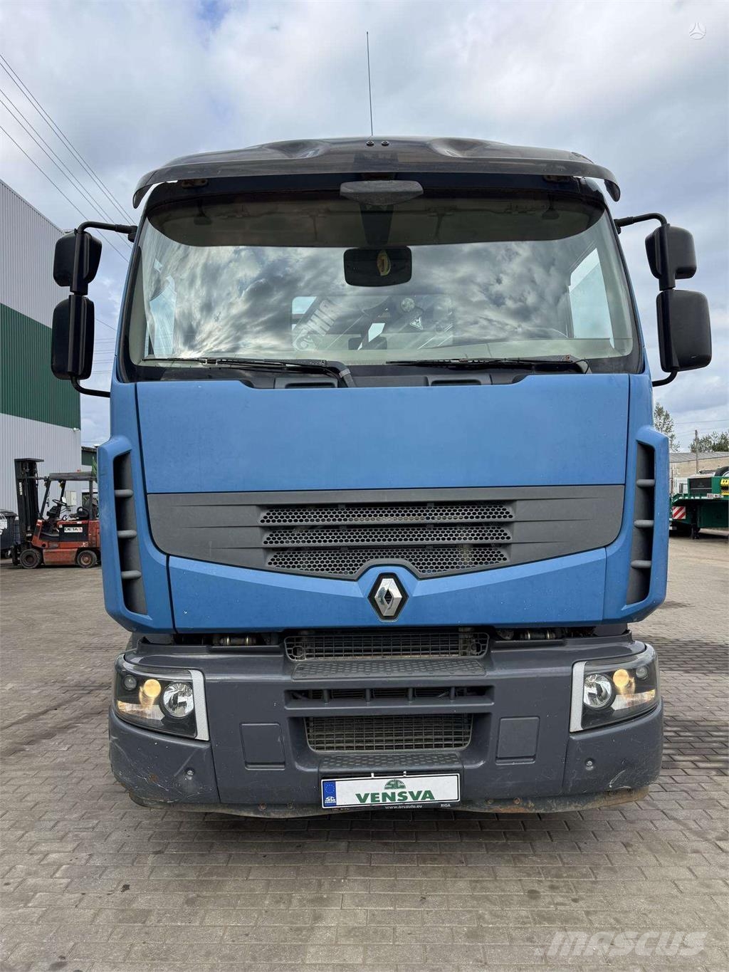 Renault Premium 410 6x4 EURO5 + HIAB 322EP-5 Tipper trucks