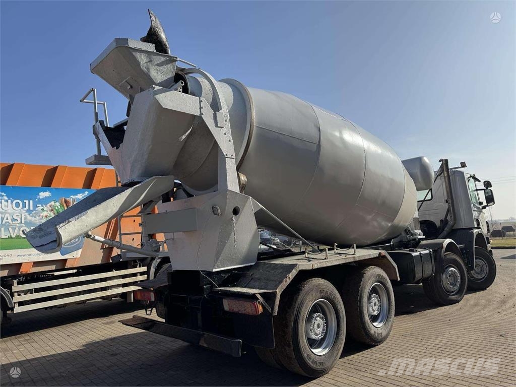 Scania 9m3 betono maišyklės antstatas Concrete trucks